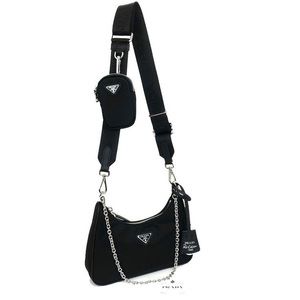 Prada Nylon re edition 2005 black Nero crossbody bag